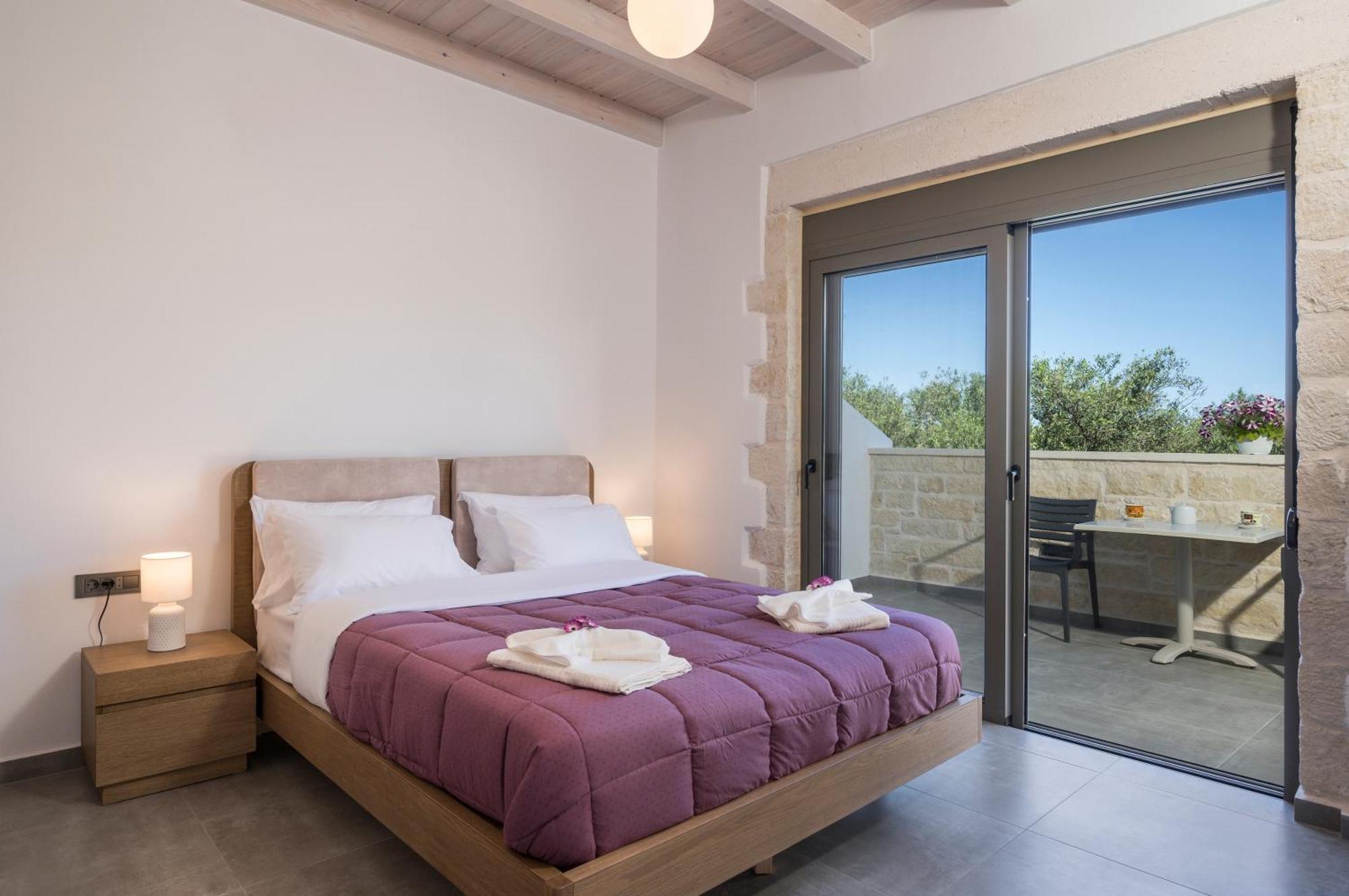 Sun Flower Villas With Sea View Agia Marina Exteriör bild
