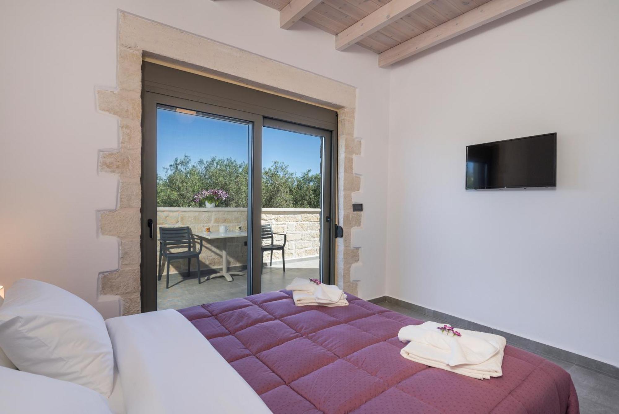 Sun Flower Villas With Sea View Agia Marina Exteriör bild