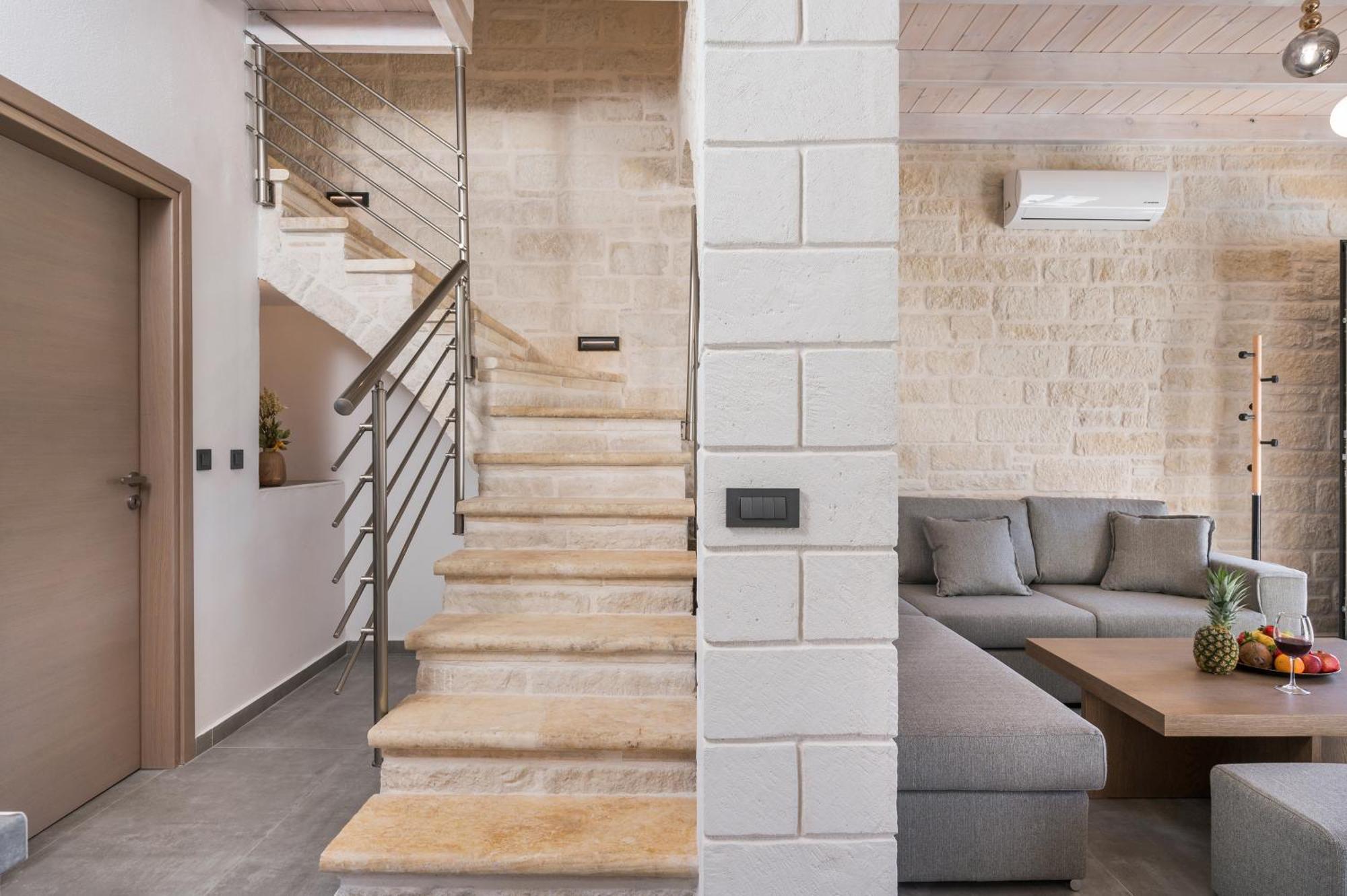 Sun Flower Villas With Sea View Agia Marina Exteriör bild